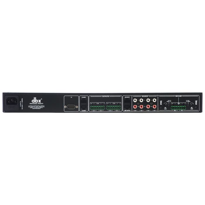DBX ZonePro 640 аудио процессор для многозонных систем