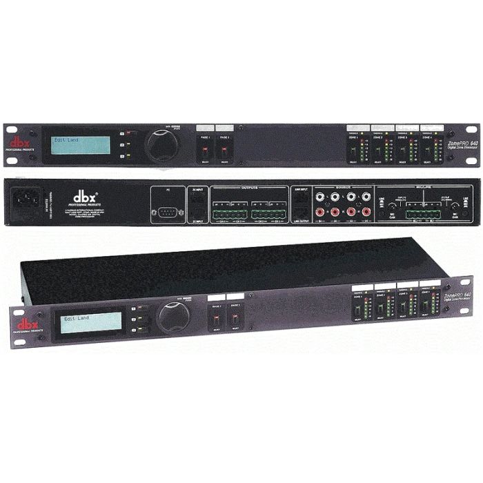 DBX ZonePro 640 аудио процессор для многозонных систем