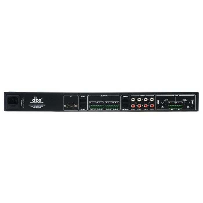 DBX ZonePro 641 аудіо процесор для багатозонних систем