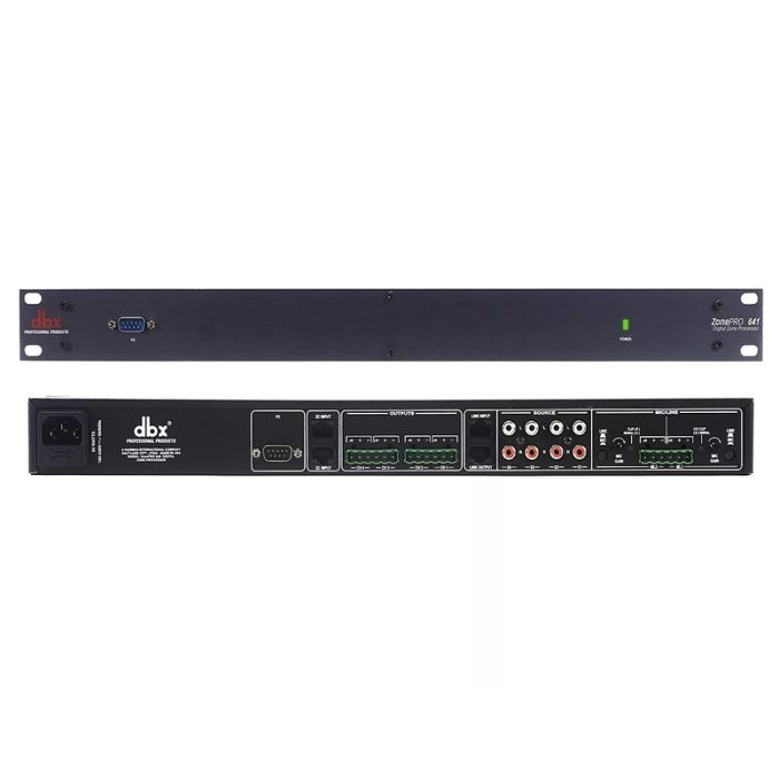 DBX ZonePro 641 аудіо процесор для багатозонних систем