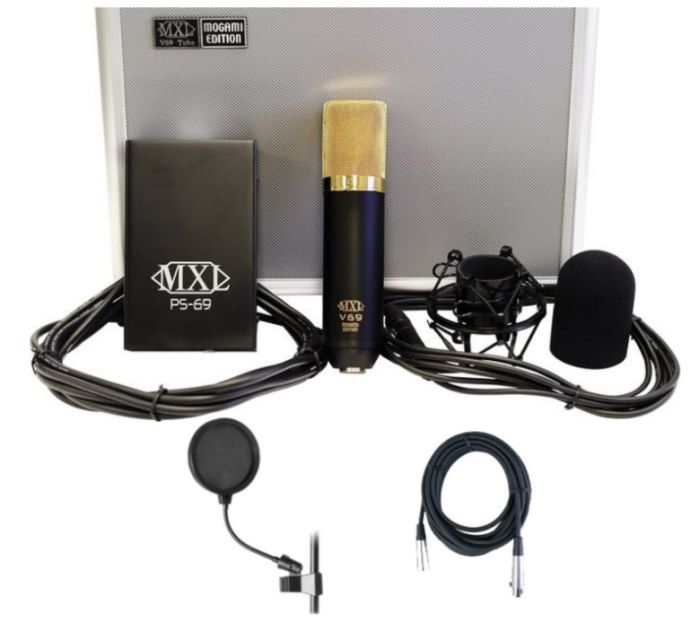 Студийный ламповый микрофон Marshall Electronics MXL V69 ME