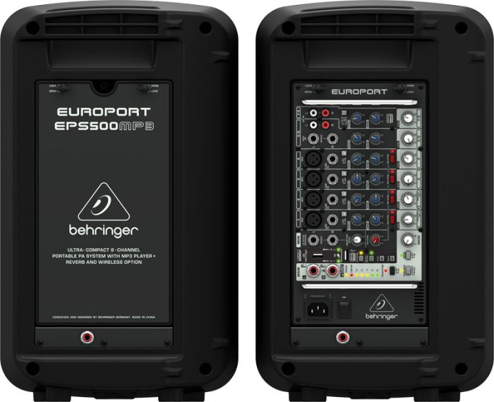 Портативная система звукоусиления BEHRINGER EUROPORT EPS500MP3