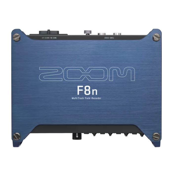 Zoom F8n Pro професійний польовий рекордер (32-біт Float, 8 XLR входів) для кіно та ТБ із точним таймкодом, Bluetooth, 2,4" повнокольоровий РК-дисплей