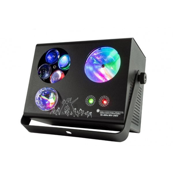 Free Color MINI FX 4 Bubble Світловий LED прилад