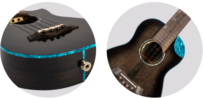 Укулеле Flight NIGHTHAWK CONCERT EQ-A