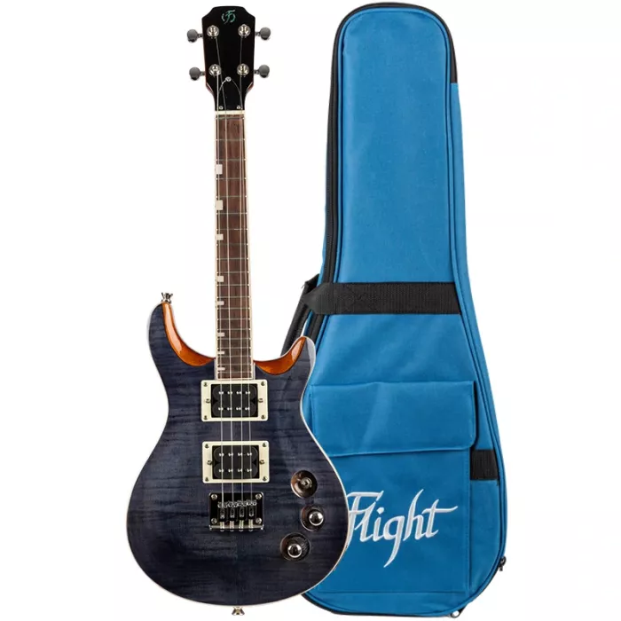 Электроукулеле Flight Vanguard Tenor TBK