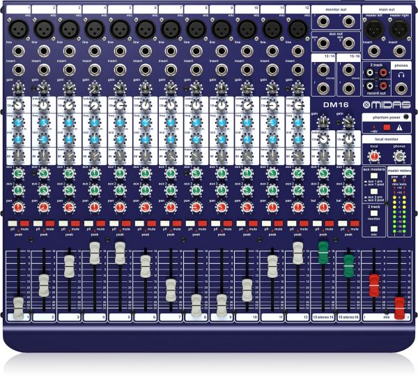 MIDAS DM16 Мікшерний пульт