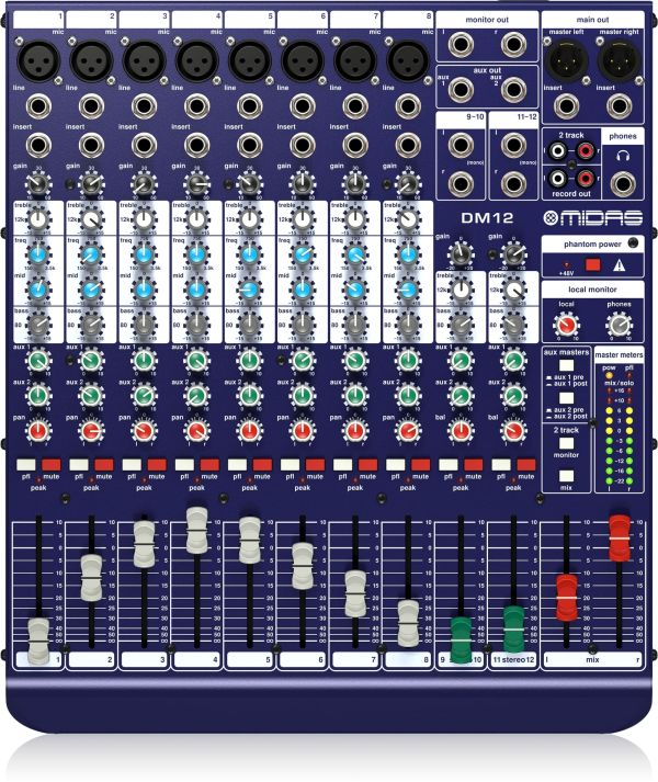 MIDAS DM12 Мікшерний пульт