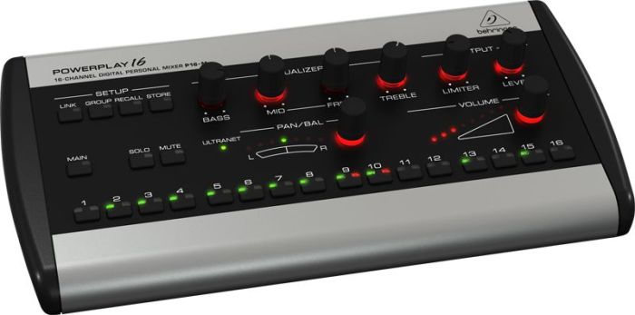 Цифровой стерео-микшер BEHRINGER POWERPLAY P16-M