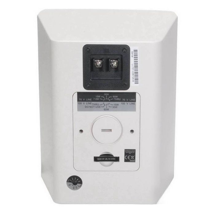 JBL CONTROL 25AV-WH компактный громкоговоритель трансляционный