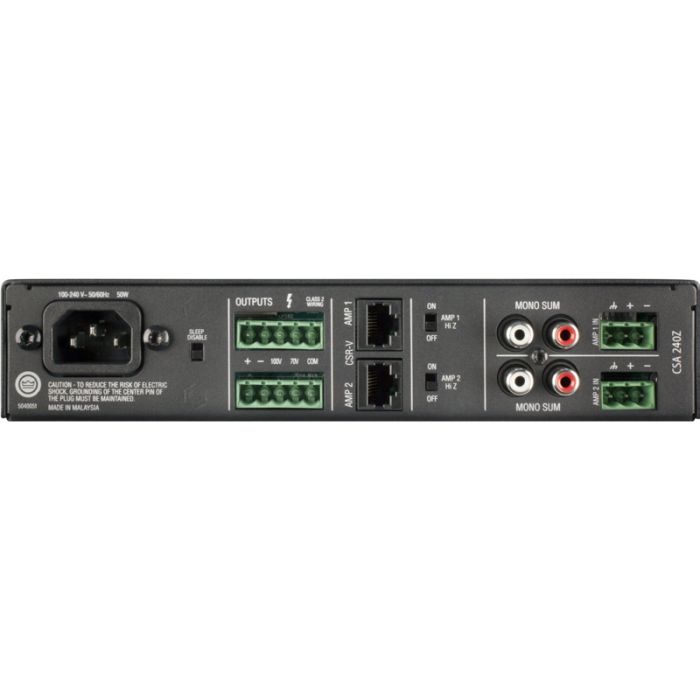 JBL CSA 2X40W AMP усилитель трансляционный