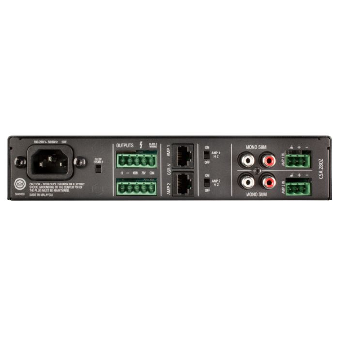 JBL CSA 2X80W AMP усилитель трансляционный