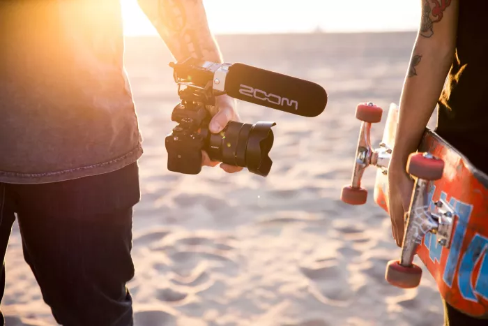 Zoom F1-SP аудіорекордер 2-канальний з суперкардіоїдним мікрофоном-пушкою Zoom SGH-6