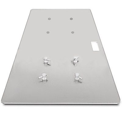 Пластина прямоугольная стальная оцинкованная 450х900мм