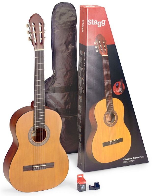 Классическая гитара STAGG C410 M NAT PACK