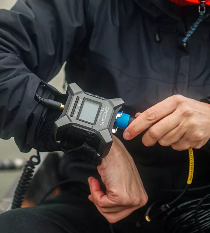 Zoom F3 професійний польовий аудіорекордер (2 канали, 32-біт Float) для кіно та відео