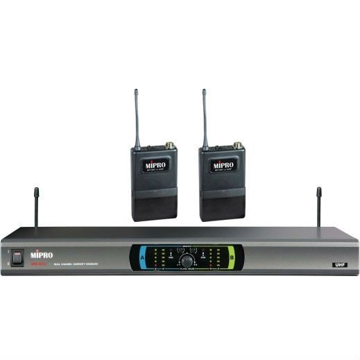 Радиосистема инструментальная Mipro MR-823D/MT-801*2 (799.450 MHz/814.875 MHz)
