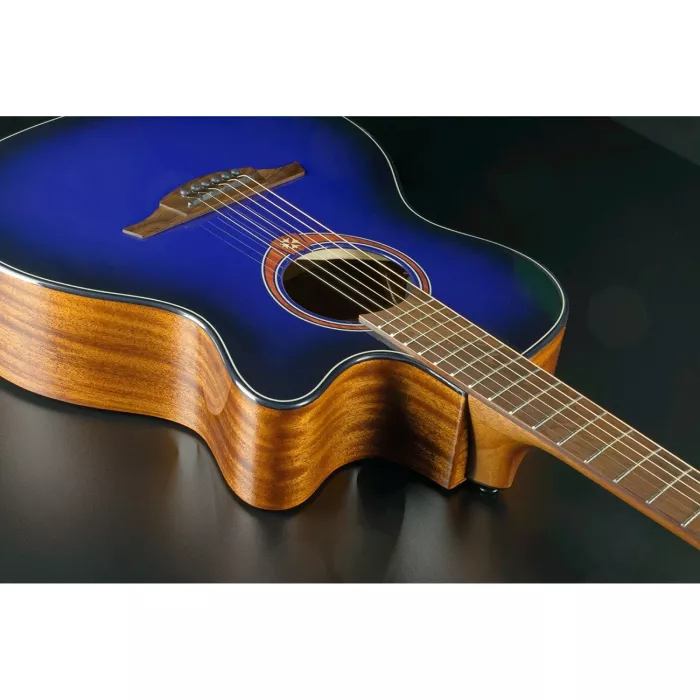 Гитара электроакустическая Lag Tramontane Special Edition T-BLUE-DCE
