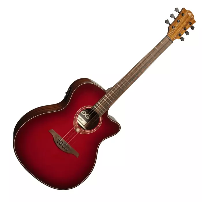 Гітара електроакустична Lag Tramontane Special Edition T-RED-ACE