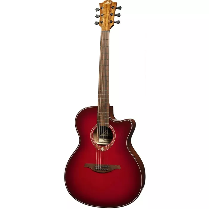 Гітара електроакустична Lag Tramontane Special Edition T-RED-ACE
