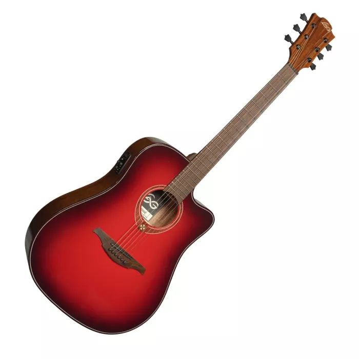 Гітара електроакустична Lag Tramontane Special Edition T-RED-DCE