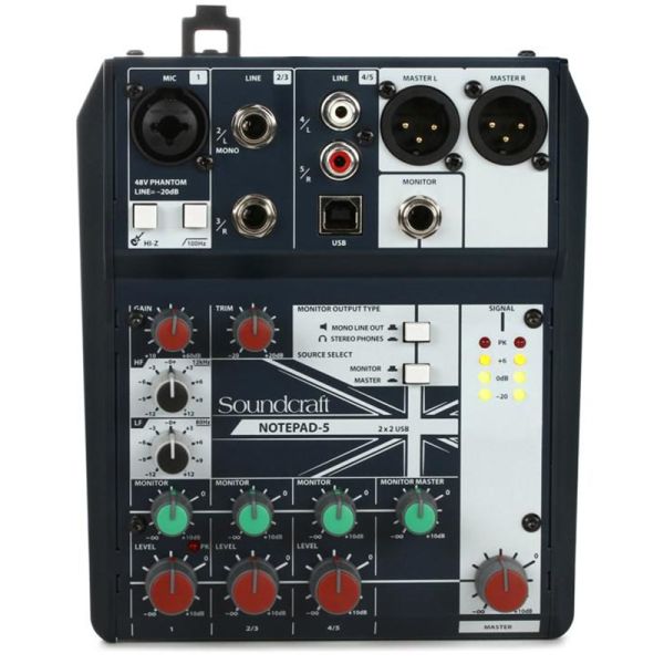 Soundcraft Notepad-5 мікшерний пульт