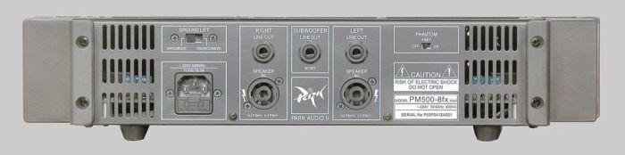 Активный микшерный пульт Park Audio PM500-8fx MkII
