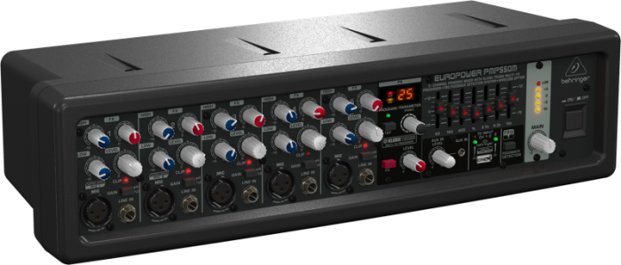 Активний мікшер BEHRINGER EUROPOWER PMP550M Активний мікшер BEHRINGER EUROPOWER PMP550M