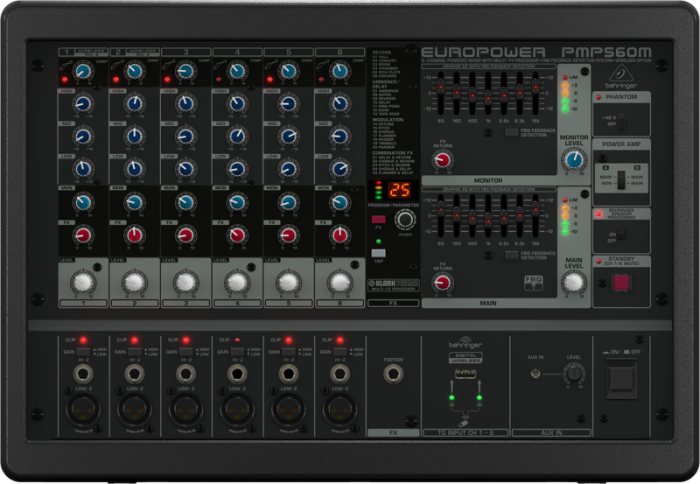 Активный микшер BEHRINGER EUROPOWER PMP560M