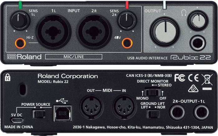 ROLAND Rubix 22 USB