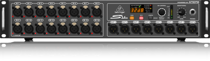 Цифровой сценический модуль BEHRINGER S16