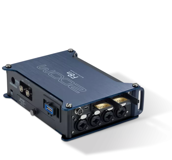 Zoom F8n Pro професійний польовий рекордер (32-біт Float, 8 XLR входів) для кіно та ТБ із точним таймкодом, Bluetooth, 2,4" повнокольоровий РК-дисплей