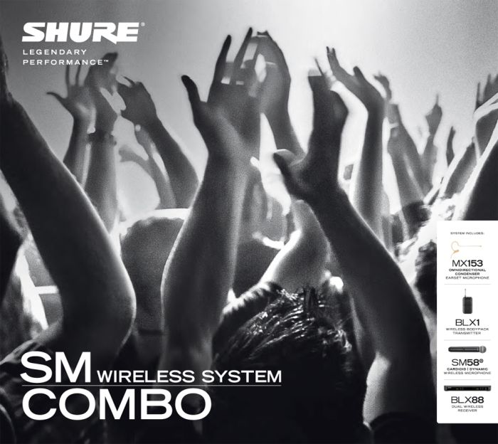 Радиосистема SHURE BLX1288E/MX53
