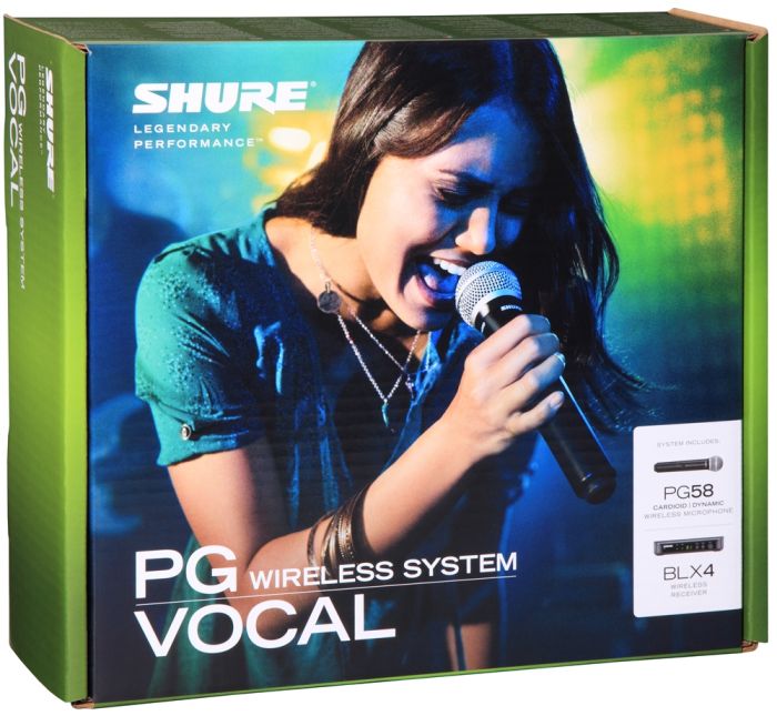 Радиосистема SHURE BLX24E/PG58