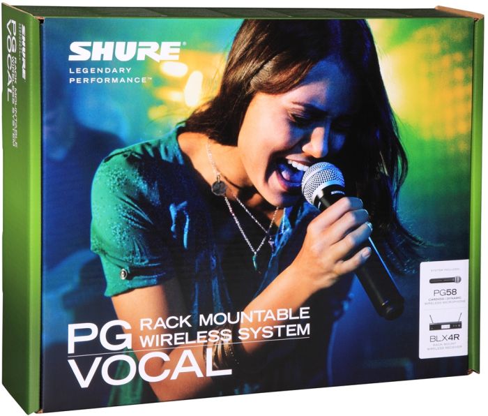 SHURE BLX24RE/PG58 радиосистема