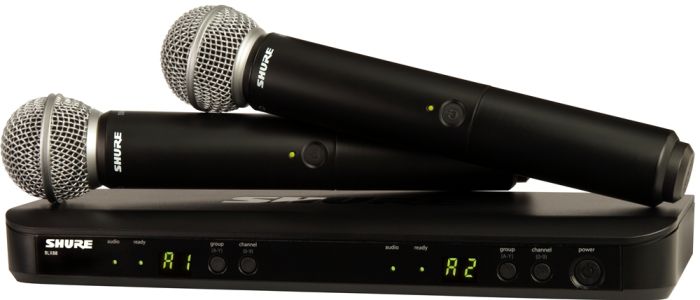 Радиосистема SHURE BLX288E/SM58
