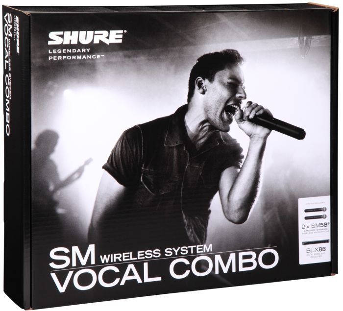 Радиосистема SHURE BLX288E/SM58