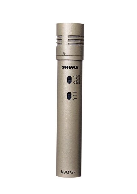 SHURE KSM137/SL Студийный микрофон