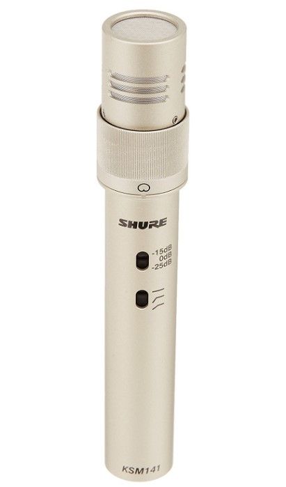 Инструментальный микрофон SHURE KSM141/SL