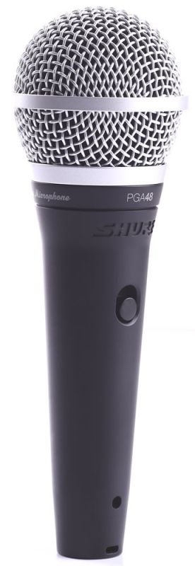 Вокальный микрофон SHURE PGA48-XLR-E