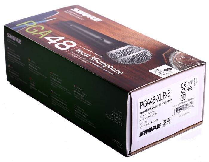 Вокальный микрофон SHURE PGA48-XLR-E