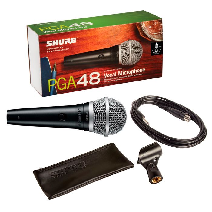Вокальный микрофон SHURE PGA48-QTR-E