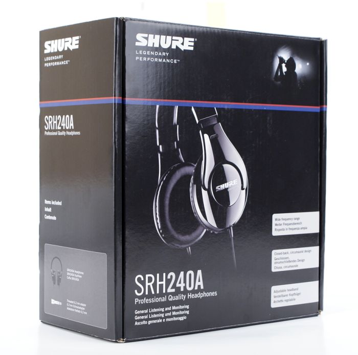Наушники SHURE SRH240A-E