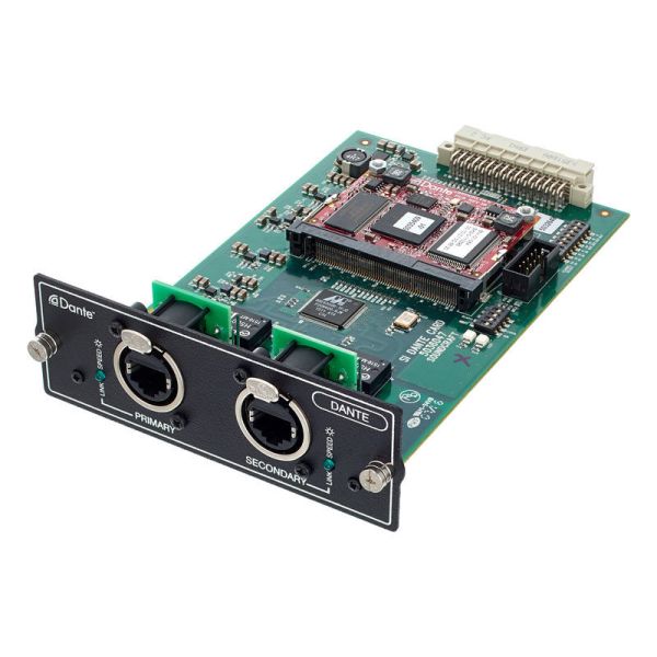 Soundcraft Dual port Cat 5 Dante модуль Dual port Cat 5 Dante модуль