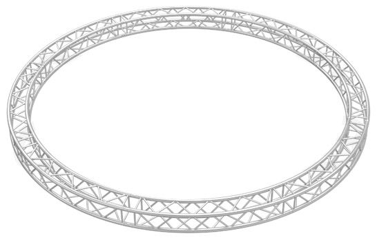 Круг из ферм серии U300QB радиусом 3,5 м. в 6 частях