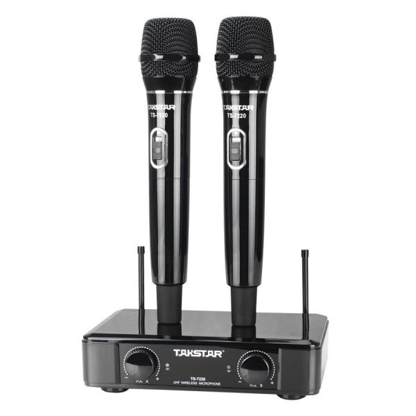 Takstar TS-7220HH радиосистема два вокальных микрофона