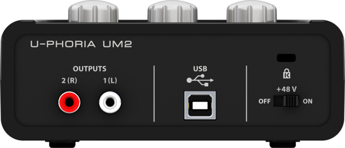 BEHRINGER U-PHORIA UM2 Аудіоінтерфейс BEHRINGER U-PHORIA UM2
