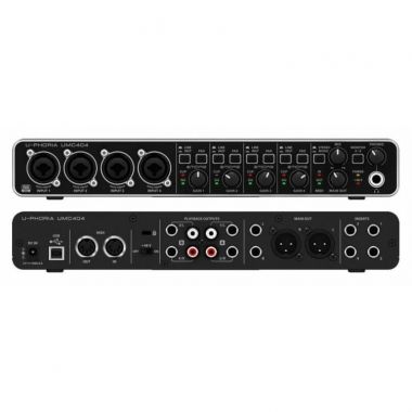 BEHRINGER U-PHORIA UMC404HD Аудіоінтерфейс BEHRINGER U-PHORIA UMC404HD