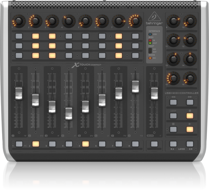 MIDI USB Контролер Behringer X-Touch Compact MIDI USB Контролер Behringer X-Touch Compact